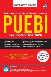 Pedoman Umum Ejaan Bahasa Indonesia PUEBI dan Pembentukan Istilah