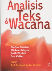 Metode Analisis Teks & Wacana