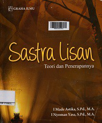 Sastra Lisan: Teori dan Penerapannya