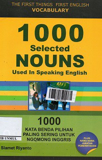 1000 Selected Nouns Used In Speaking English